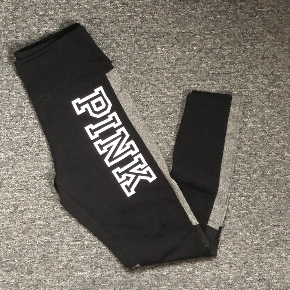 victoria’s secret/Pink black leggings